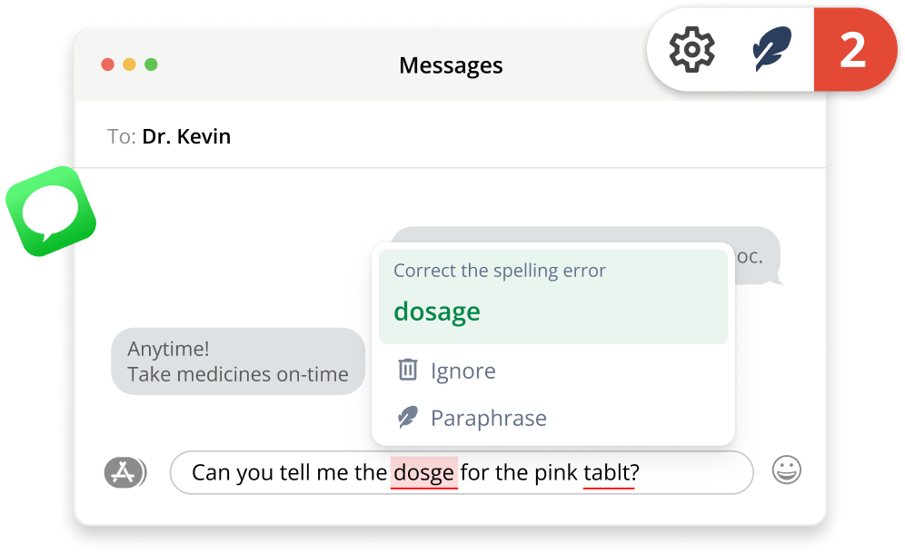 QuillBot for emails on Mac