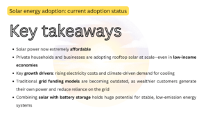 Example of a key takeaways slide