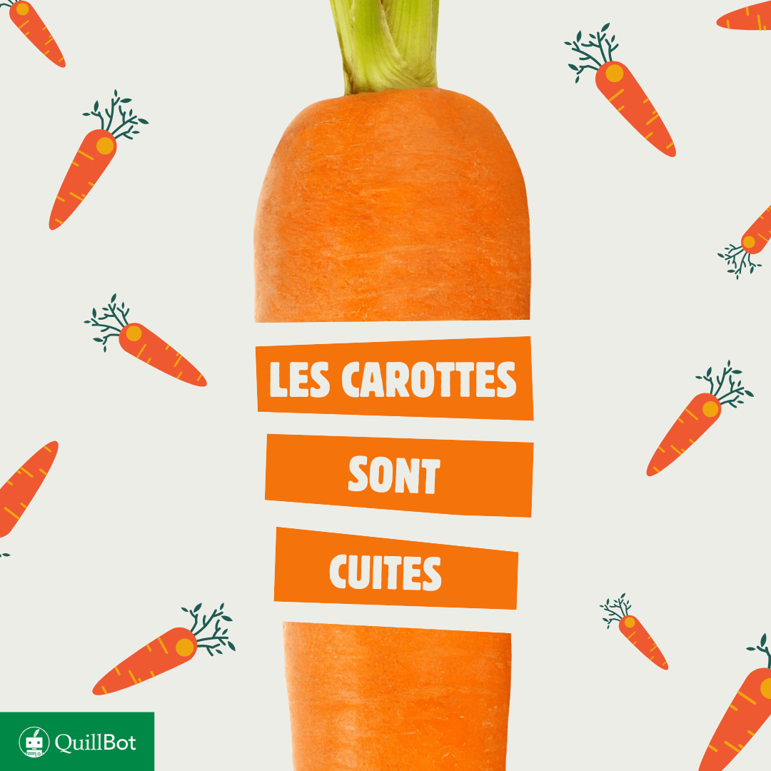 les carottes sont cuites