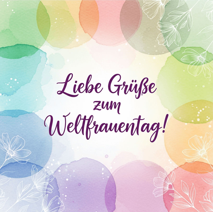 Weltfrauentag Spring Design
