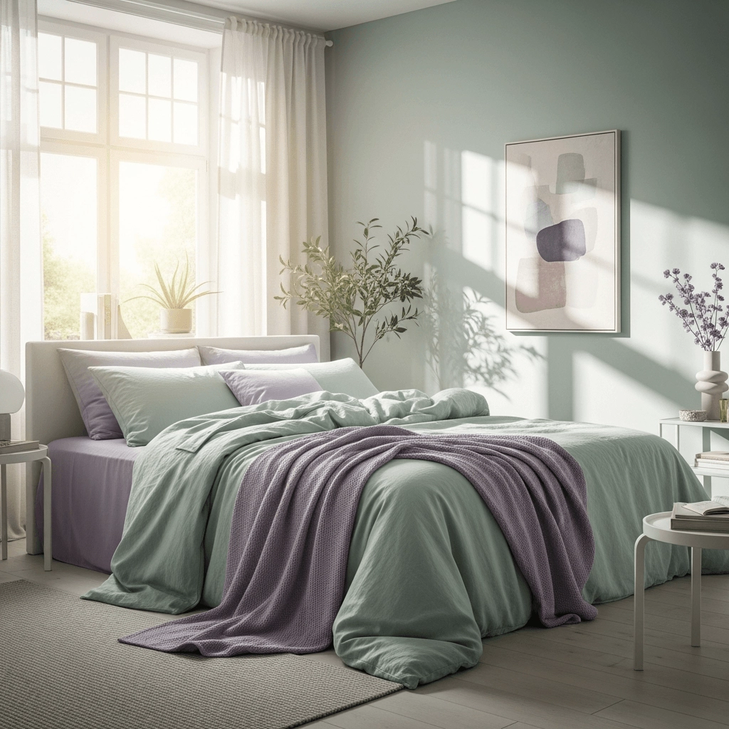 Farbe Salbei Schlafzimmer