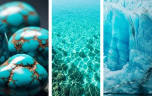 Türkis in der Natur