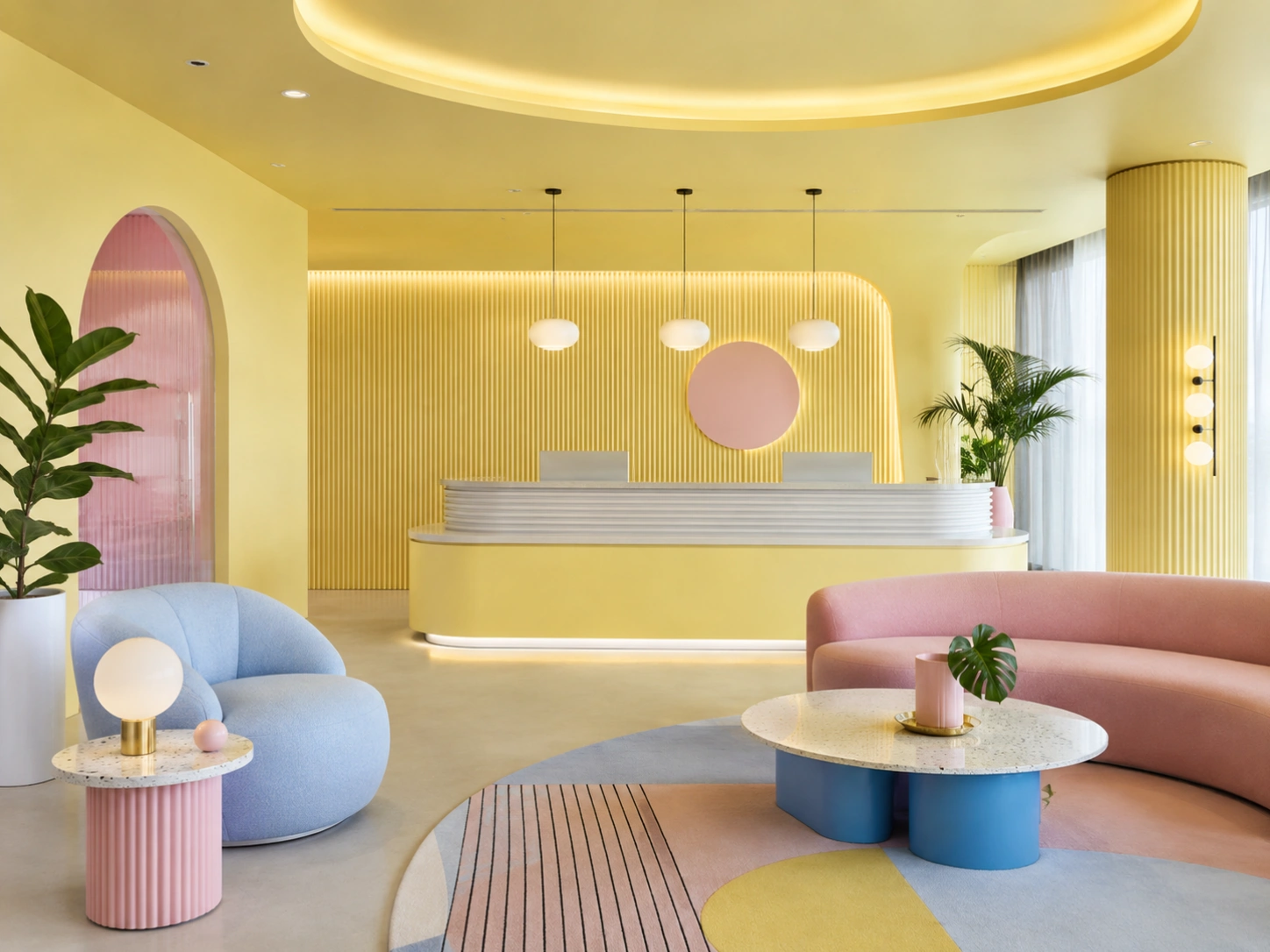 Pastel yellow color meaning